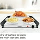 thumbnail image 3 of Servidor de buffet eléctrico Chefman con bandeja para calentar y 3 platos para irritar, 3 of 8