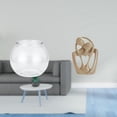 thumbnail image 2 of Acuario de escritorio,Pecera pequeña transparente,pecera,jarrón,mesa,Tanque de peces Contenedor de acuario transparente Hogar,Estatua abstracta,Estatua abstracta para decoración del, 2 of 8