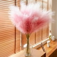 thumbnail image 4 of CuiLiyq Halloween Artificial Flowers for Decoration, Faux Pampas Grass, Suitable for Festival Wedding Party Decoration, Contemporary Interior Decor (Pink), 4 of 6