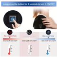 thumbnail image 2 of 1pc Relax Rejuvenate USB Heated Shoulder Heating Pad Brace Vibration Knee Heating Pad For Knee, Elbow, 2 of 5