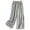 Green, variant on Women's Cotton Linen Pants, Embroidered Wide Leg Pants, High Waisted Loose Fit Boho Trousers, Comfortable Breathable Casual Palazzo Pants for Women Spring and Summer Beige L
