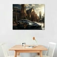 thumbnail image 2 of COMIO Cool Racing Sports Car Poster Art Decor Painting Aesthetic Wall Art Canvas for Bedroom Decor, 2 of 4