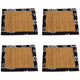 thumbnail image 2 of Posavasos de bambú A, posavasos de bambú, posavasos de ratán, posavasos de bambú para sushi, posavasos de mesa para bebidas, posavasos para bebidas, 2 of 7