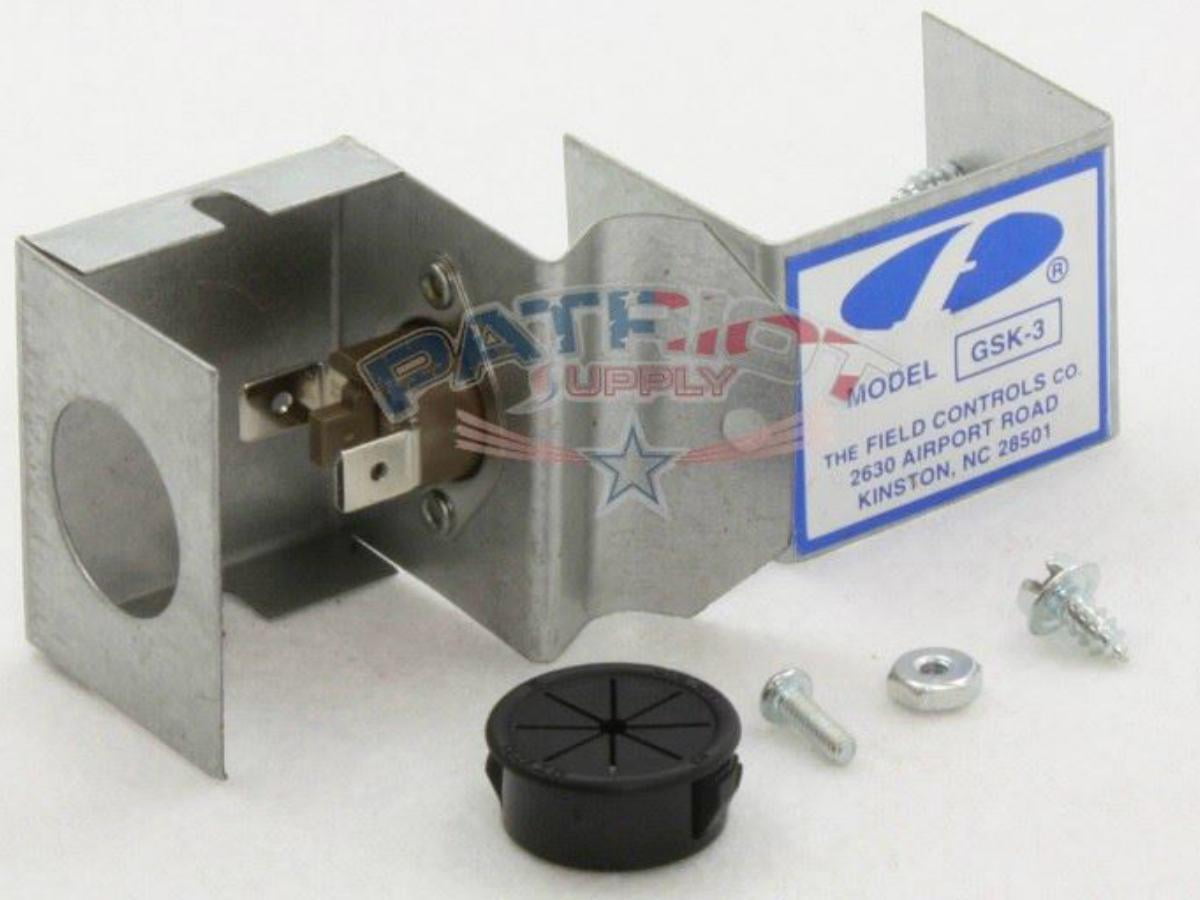 Field Controls 46086400 GSK3, mV/24V Manual Reset Thermal Safety