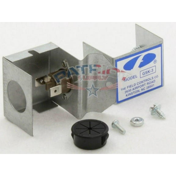 Field Controls 46086400 GSK-3, mV/24V Manual Reset Thermal Safety Switch