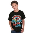 thumbnail image 3 of Retro Smurfs Cartoon 4th of July Crewneck T Shirts Boy Girl Teen Brisco Brands XS, 3 of 6