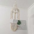 thumbnail image 2 of Woven Lamp Shade Macrame Wall Hanging Lamp Room Coffee Restaurant Decoration Tapestry Lampshade Bedroom Decor hwy, 2 of 5