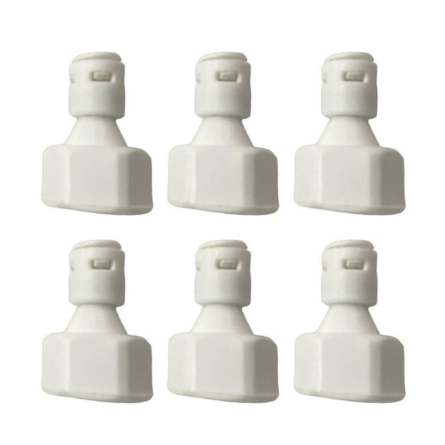 Válvula de Conector de tubo Soledad 1/4 Pulgadas para Filtros de Agua Purificador de Agua 1/2 Rosca RO