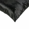 thumbnail image 2 of 18" x 18" x 5" Black Cowhide  Pillow, 2 of 2