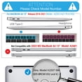 thumbnail image 2 of Funda rígida IBENZER para MacBook Air de 13 pulgadas con funda de teclado, 2 of 9
