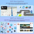 thumbnail image 5 of 7-Inch Android 15 Car Stereo for Toyota Prado 1996-2009 GPS Navigation with CarPlay & Android Auto Support WiFi, Bluetooth, FM/RDS, SWC, Mirror Link & Split Screen 2GB + 64GB Car Radio, 5 of 12