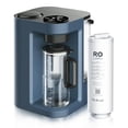 thumbnail image 2 of Bluevua Ro100Ropot-Lite Countertop Reverse Osmosis Water Filter System, 5 Stage Purification, 3:1 Pure To Drain, Portable Water Purifier (No Installation Required) (Blue), 2 of 4
