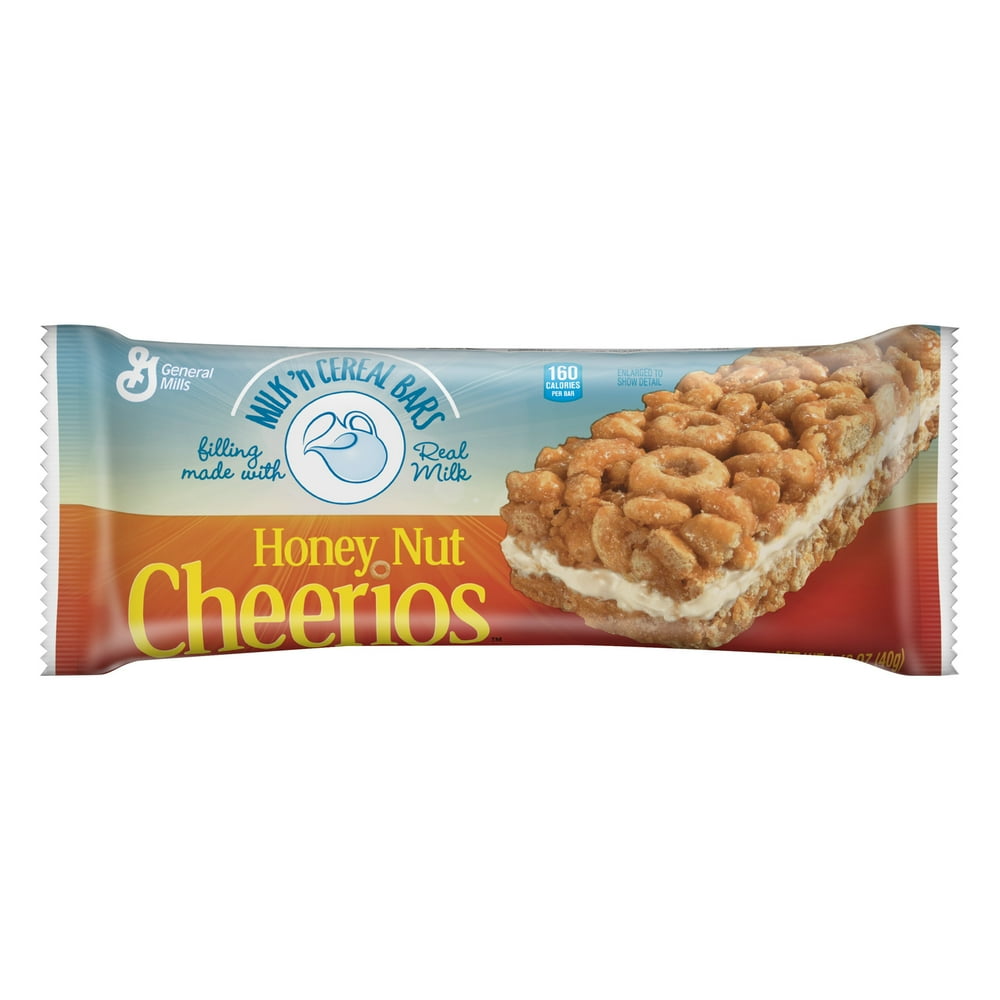 Honey Nut Cheerios? Milk 'n Cereal Bars Treat Bar