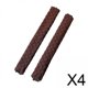 thumbnail image 1 of 4xFundas Para Reposabrazos De Silla Fundas Suaves Para Reposabrazos De Silla Para Silla De Oficina Silla Giratoria Marrón Oscuro, 1 of 8