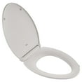 thumbnail image 4 of American Standard Slow-Close Elongated Closed Front Toilet Seat with Tri-Vantage in White, 4 of 7