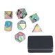 thumbnail image 1 of Juego De Dados De Metal, Novela única Resistente Al Desgaste, Gran Regalo, Dados De Juego De Rol Para Adolescentes, Amigos De La Familia ANGGREK RPG Dice, 1 of 8