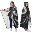 thumbnail image 2 of Soft Plush Black Snake Wearable Blanket Hoodies for Couch Office Cool Snakes Hooded Blankets for Women Men Adults Snake Lovers Decor Birthday Gifts 60×80 Inch, 2 of 5