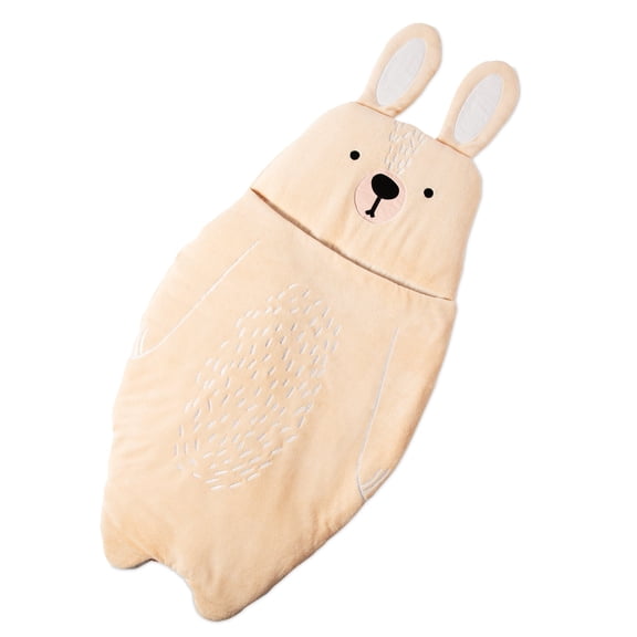 MindWare Oh So Fun! Bunny Sleeping Bag , 73" x 34" Sleeping Bags for Kids