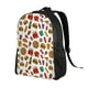 thumbnail image 2 of Balery Hot Dog Pizza Mochila - Mochila Estilosa y Duradera para Laptop de 15 Pulgadas con Tela Oxford Impermeable, 2 of 8
