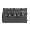 thumbnail image 4 of Portable Metal Sound Mixer,4 Channel Mixer AC Mini Sound Mixer Channel Compact Mixer Exceptional Value, 4 of 8