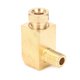 thumbnail image 4 of Brass Pipe Joint Right Angle Thread Connection Tube Nipple Industrial Tubular FittingPL406, 4 of 4