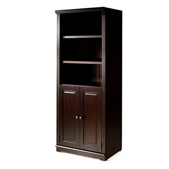 Newport Bookcase with Doors - Multiple Finishes