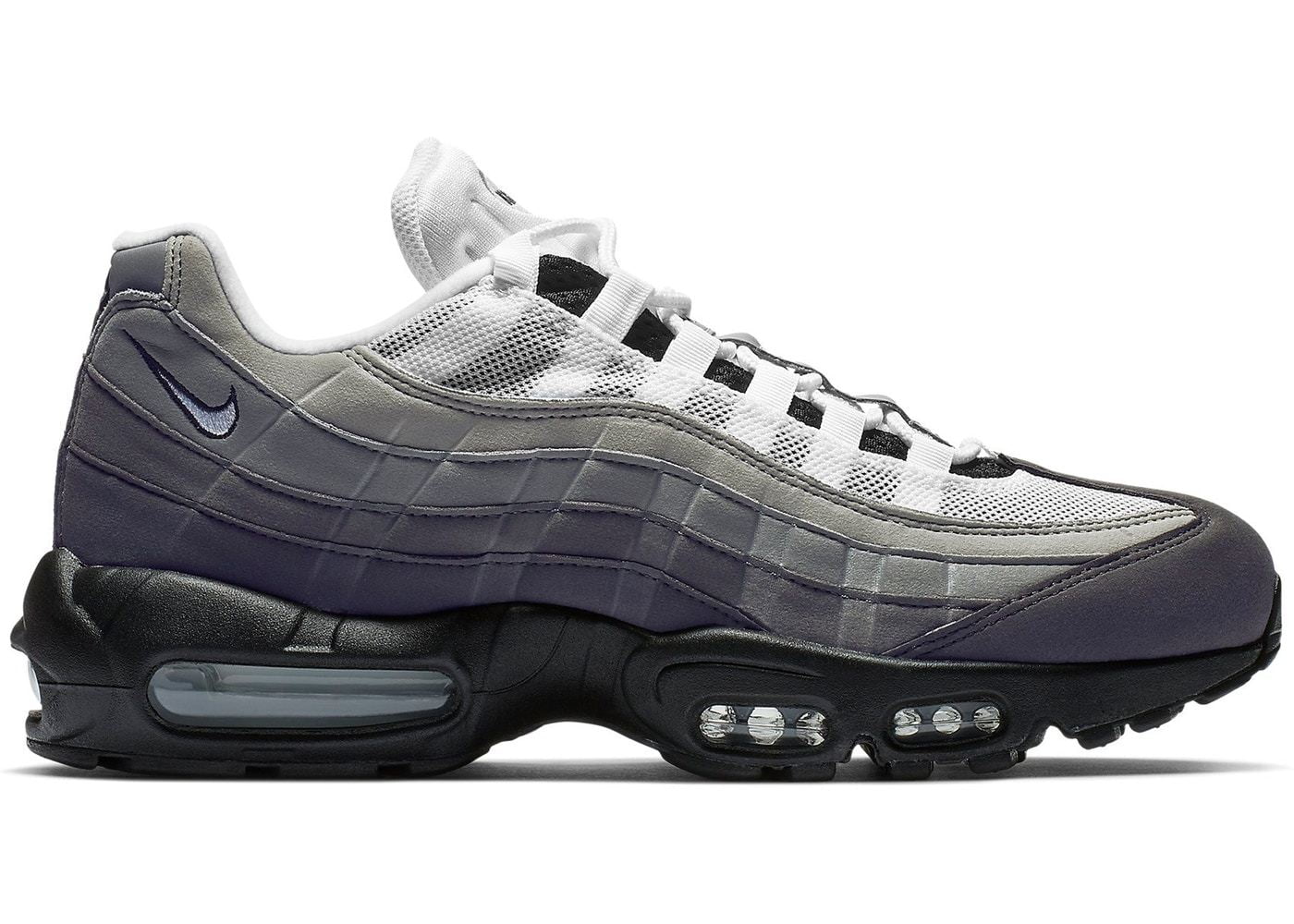 Nike - Mens Nike Air Max 95 OG Grey Gradient Black Anthracite Granite White A - Walmart.com