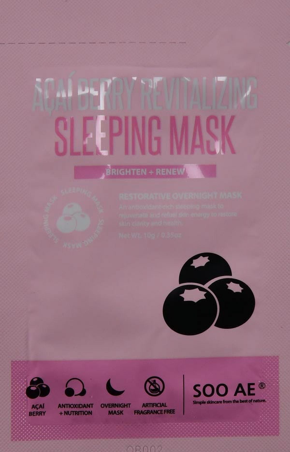 Soo Ae Acai Berry Revitalizing Sleeping Mask, .35 oz