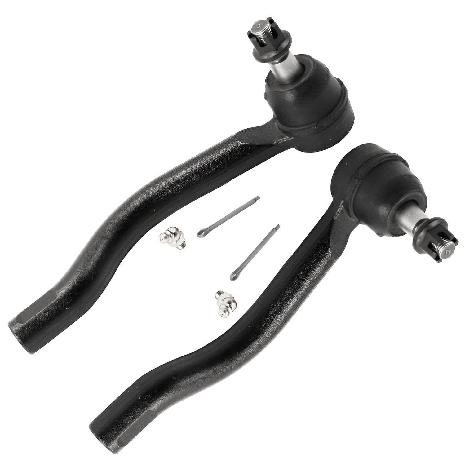 Detroit Axle - Front 6pc Control Arms Kit for 2013-2019 Nissan Pathfinder Infiniti JX35 QX60, 2 Lower Control Arms w/Ball Joints 2 Sway Bar Links 2 Outer Tie Rod Ends Replacement