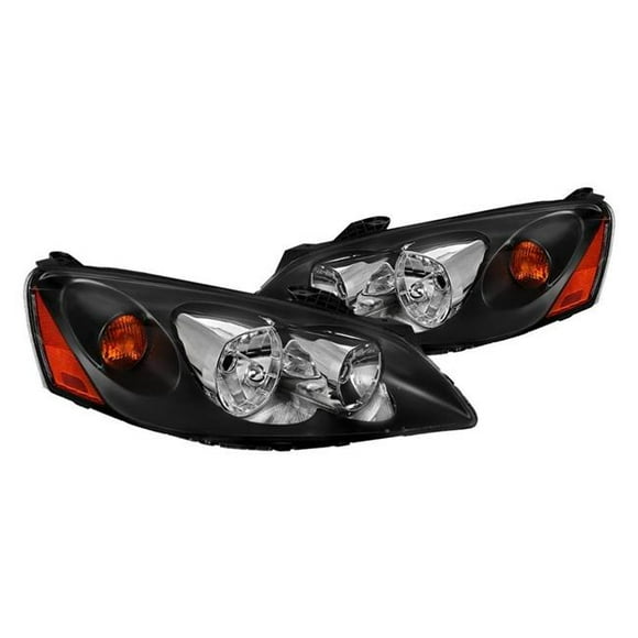 Feu de Tête de Style Euro pour 2005-2010 Pontiac G6&44; Noir