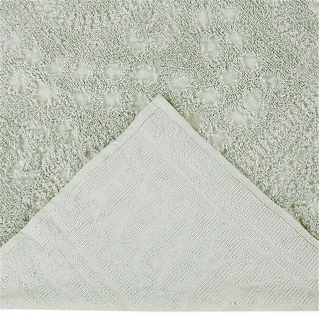 Better Trends BSR3PCKISA Better Trends Collection Rio Ensemble Couvre-Lit King 100 % Coton en Sauge
