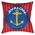 thumbnail image 2 of Laural Home  Avalon Beach I Decorative 18-inch Throw Pillow, 2 of 3
