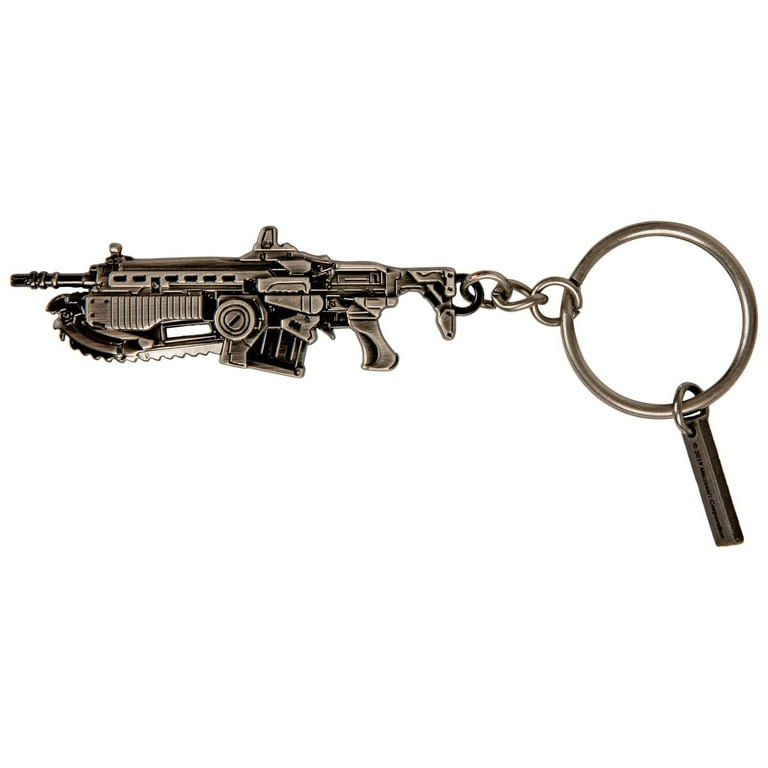 Gears of War Gun Metal Keychain Walmart