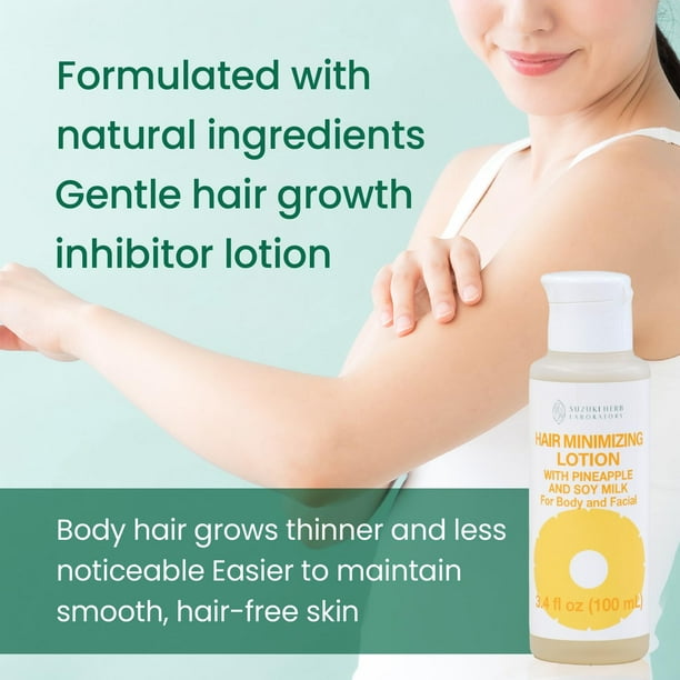 SUZUKI HERB LABORATORY Hair Removal Cream (8.1 OZ / 230g) and Hair