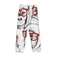 thumbnail image 5 of Vsdgher Monkey Print Mens Pajama Pants Sleep & Lounge Pants, PJ Bottoms With elastic waistb and Pockets, 5 of 8