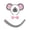 Pink%GC100, variant on SJLDQY Carnival Boys Girls Mouse Dress Up Sexy Headwear Accessories Outfits Party Stage Performance Clothes Set