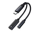 thumbnail image 1 of USB3.5mm Headphone and Charger Adapter,2-in-1 USB, 1 of 5