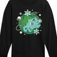 thumbnail image 3 of Pokémon - Bulba Pattern - Youth Long Sleeve Graphic T-Shirt, 3 of 5