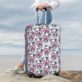 thumbnail image 3 of Lsque Baby Cow Printed Luggage Cover, Travel Luggage Protector,Scratch and Dirt Resistant, Fits 18-32 Inch Luggage - X-Large, 3 of 9