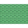 thumbnail image 1 of Ahgly Company Indoor Rectangle Patterned Lime Mint Green Area Rugs, 2' x 5', 1 of 6