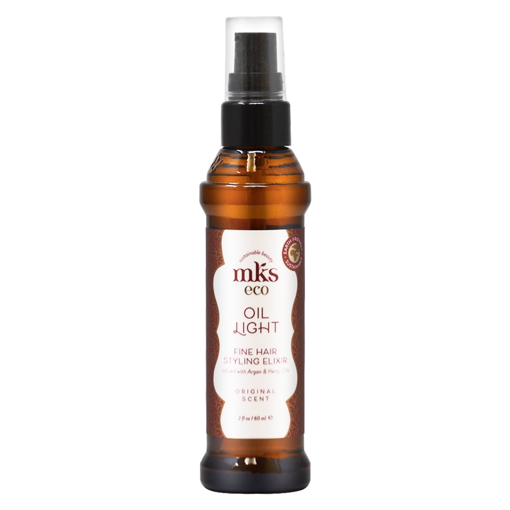 Marrakesh Eco Oil Fine Hair Styling Elixir Original Light 2oz