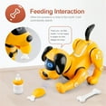thumbnail image 4 of WLOELOEW Jaune K11 Chien Robot Rc Pièces de Télécommande Jouet Rc Jouet Intelligent Programmation Musique Interaction 8+ Enfants Chiot Cadeau, 4 of 9