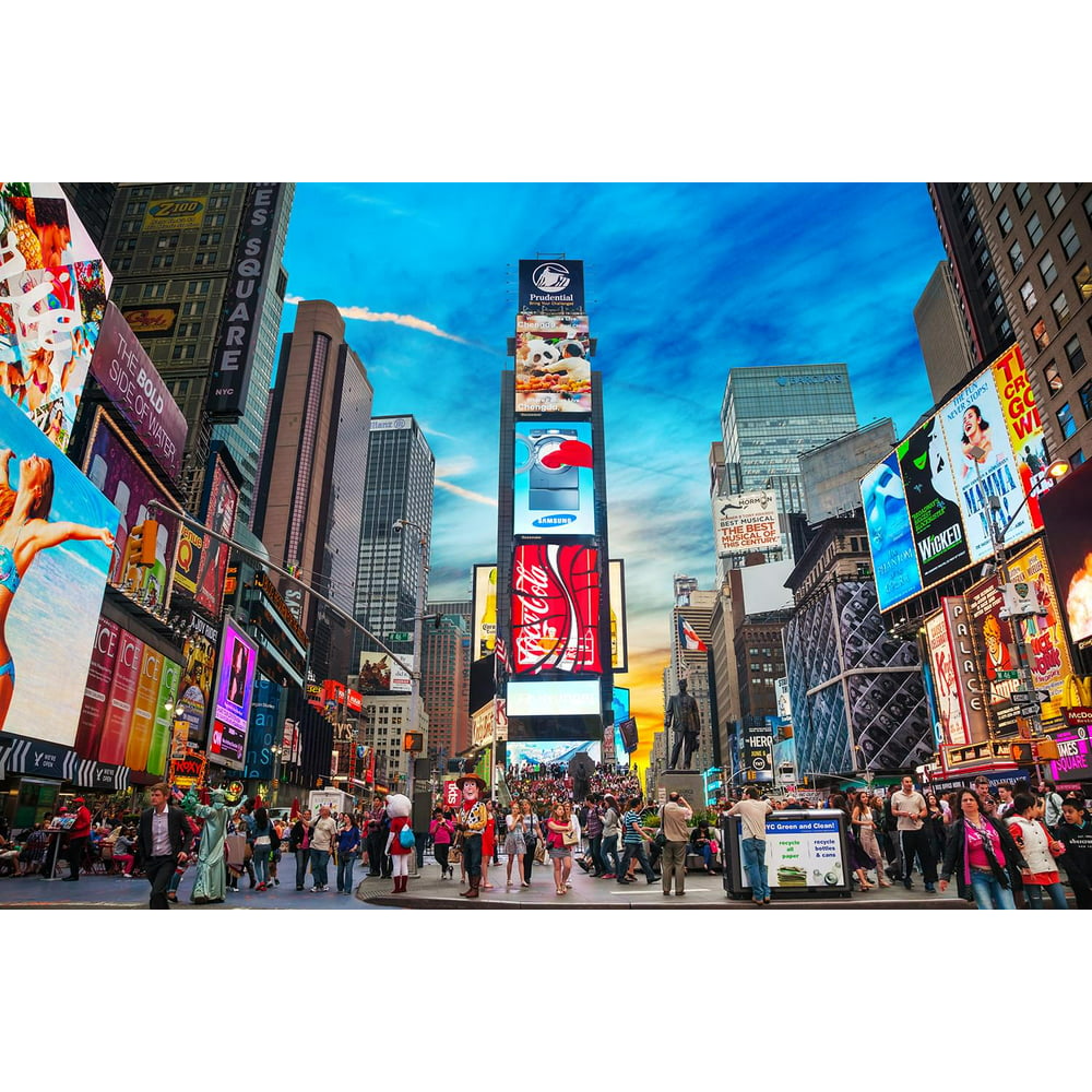 New York Times Square Puzzle 1000 Piece Jigsaw Puzzle