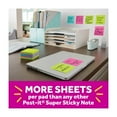 thumbnail image 6 of Post-it Super Sticky Notes Cube, 3 in x 3 in, Bright Colors, 1 Cube, 6 of 11
