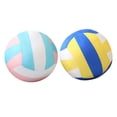 thumbnail image 3 of OULII 2pcs Volleyball Banquet Decorations Soft and Comfortable Round Plush Design for Sports Lover Sofa, 3 of 8