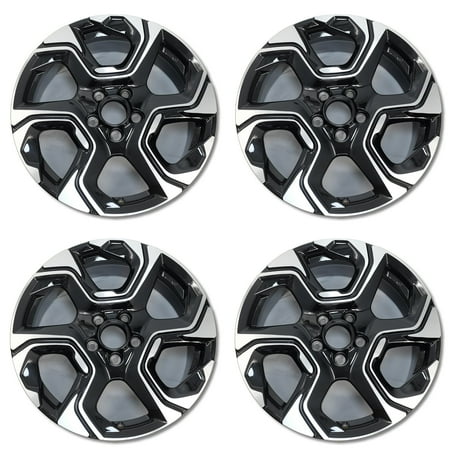 For Honda CR-V OEM Design Wheel 18" 18x7.5 2017-2019 Machined Black Set of 4 Replacement Rim 42700TLAA88 42700TLAAA1