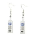 thumbnail image 1 of Transparent Mini Drink Bottle Clip On Earrings for Small Ear Piercings, 1 of 7