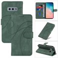 thumbnail image 1 of Étui Rabattable pour FOXDOCK Samsung Galaxy S10E avec Fentes pour Cartes et Fonction Support en Cuir Toucher Peau, 1 of 5