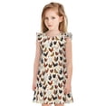 thumbnail image 1 of Fotbe Funny Chicken Vestido de Dormir para Niñas de 3 a 10 Años, Mangas Cortas, Estilo Princesa, Pijama Camisón con Mangas Voladas-XX-Large, 1 of 6