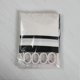 thumbnail image 4 of 180 X 200cm Shower Curtain With 12 Hooks Quick Drying (black And White), Waterproof Polyester Fabric Machine Washable, Bathroom Curtains, 4 of 5